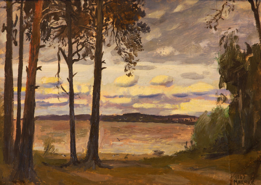 Мицник А. П.  Озеро Шарташ 1995 г.