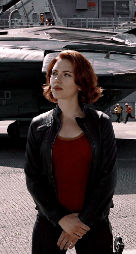 Скарлетт Йоханссон в роли Чёрной Вдовы