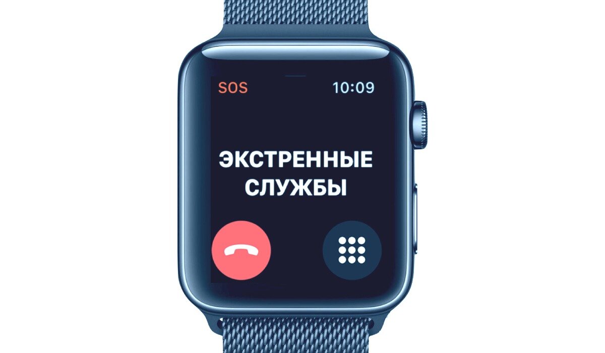 Apple Watch 5 с функцией SOS