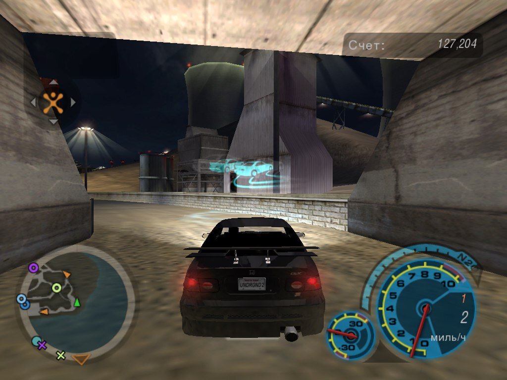 Need for speed underground 2 карта скрытых гонок