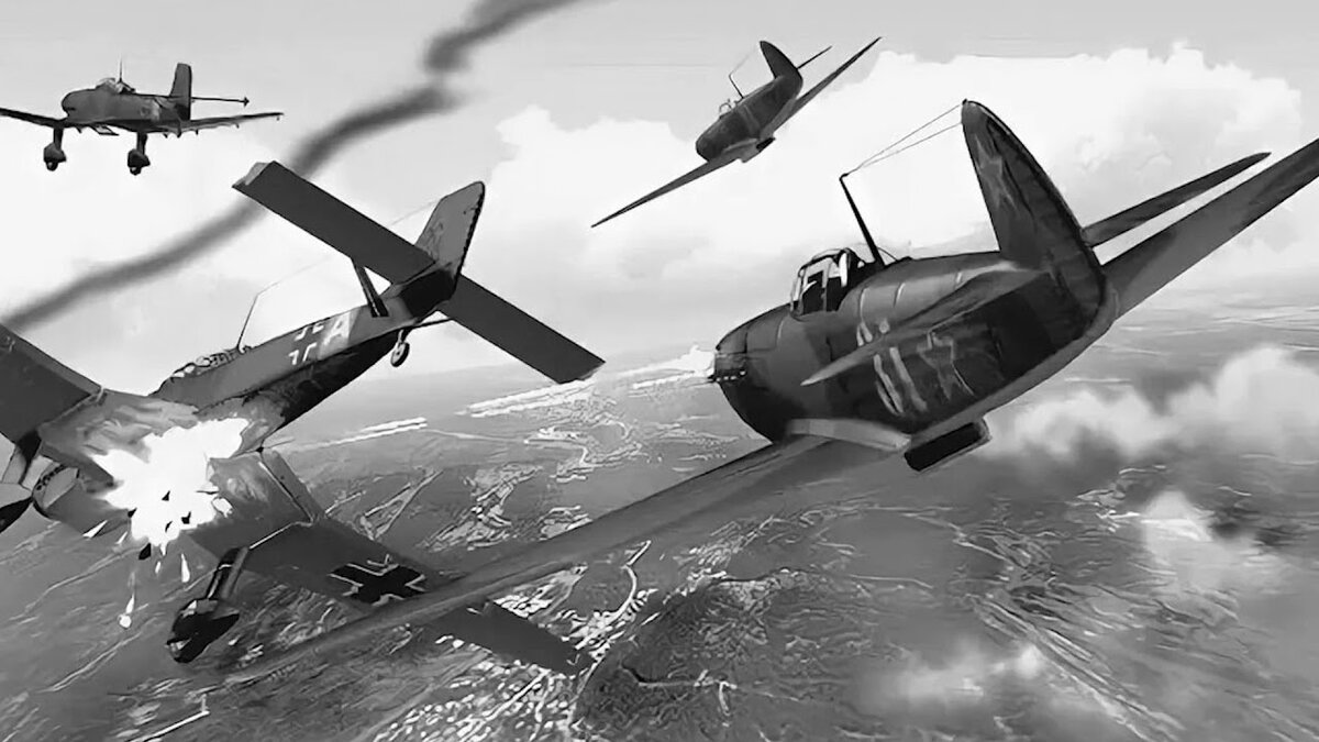 Я заинтересовался таким вопросом? Воздушные бои вооруженных сил Красной Армии в 1941-43 годах. А заинтересовал очень простой вопрос. Регламент выхода из воздушного боя. Всё. На этом статью можно заканчивать. Я не смог нигде найти регламент выхода из воздушного боя.
Я нашел множество статей о том как вести Воздушный бой. О том как вступать в Воздушный бой. Какие должны быть высоты. Расстояние между бортами до воздушного боя. Какое расстояние между бортами в входе в Воздушный бой. Как ввести Воздушный бой против истребителей. Мессершмиттов. Фоккеров.  Как вывести Воздушный бой против бомбардировщиков. Как не дать бомбардировщиком точно вести бомбометание. Как противостоять превосходящим силам противника. Всё это есть. Всё это досконально расписано. Ну вот как выйти из воздушного боя нет никакой информации.
Пилоты  начинает Воздушный бой по регламенту. Проводит Воздушный бой по регламенту. А как выходит из воздушного боя? Как определить что пора бой заканчивать? Понятно есл бой скоротечный и закончился  победой то развернулся и лети домой. А если будет длиться долго. То определить выход из боя можно только по остатку топлива. Потому что регламент запрещал выходить из боя если закончился бое-комплект. Продолжай имитировать атаки. Продолжай учавствовать схватке.
Пилоты по команде входтя в Воздушный бой  и также по команде должны его заканчивать. Тогда вопрос? Кто давал эту команду и как? Особенно 1941-1942 годах когда радиосвязь отсутствовала. Кто и как принимал решение? На основе чего. Только по датчику остаток топлива. Но в пылу боя не всегда за этим уследишь. Тем более что истребитель вертится как уж на сковородке. Понятно что и стрелка датчика также   болтается туда-сюда. Как принять грамотное и нужное решение.
И второй вопрос.  А как выходить из боя? Нигде об этом ничего не сказано.  Как оторваться от истребителей противника при выходе из боя? Этот вопрос я задавал многим  лётчикам. И ни разу не услышал четкого ответа. Пилоты либо не отвечали по незнанию либо задумывались и делали предположения.  Нужно выходить на солнце. Нужно входить в пикирование. Нужно помахать противнику ручка и сказать что бой за тобой закончен.
Конечно же я не хочу сказать что воздушных боёв во Второй мировой войне не был. Но вопрос для меня очень интересный и ответа на него нет.  В детстве я прочитал много книжек о Второй Мировой войне. В том числе и о лётчиках. Они красочно расписывают воздушные  бои. Ну нет ни слова о том как выходят из боя возвращаются домой. Хотя я думаю что это было сделать очень непросто. А порой невозможно.
Если кто из читателей знает ответ на этот вопрос. Прошу им поделиться. 