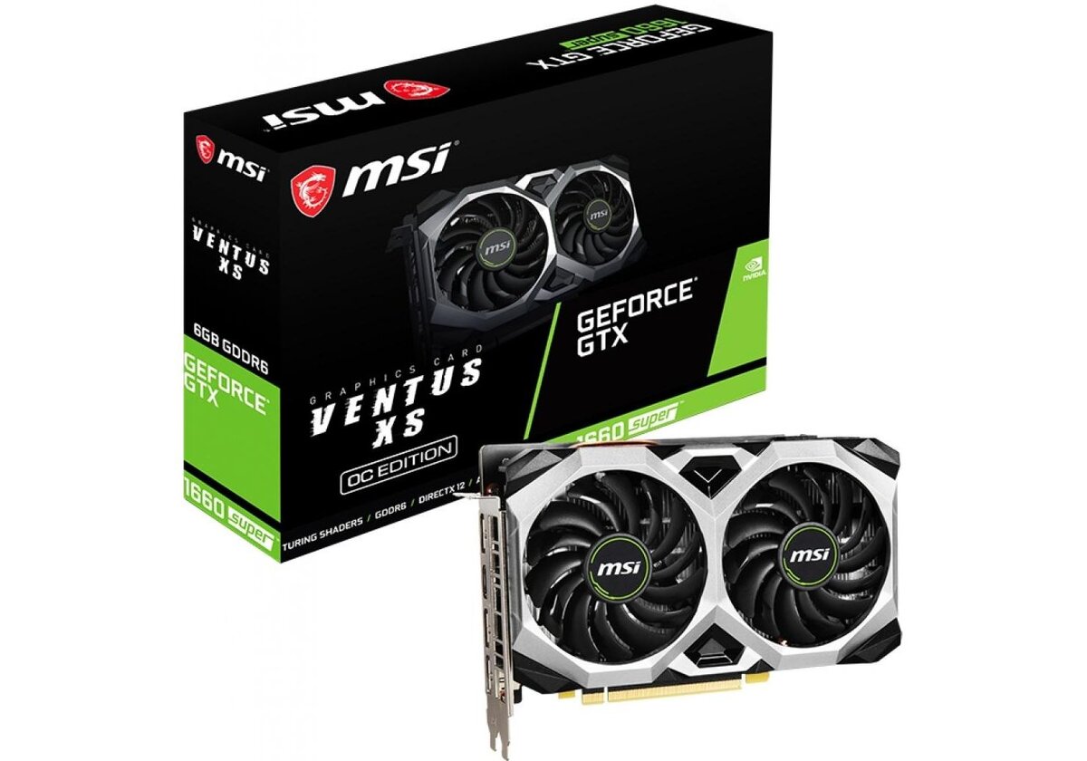MSI GeForce GTX 1660 SUPER VENTUS XS OC