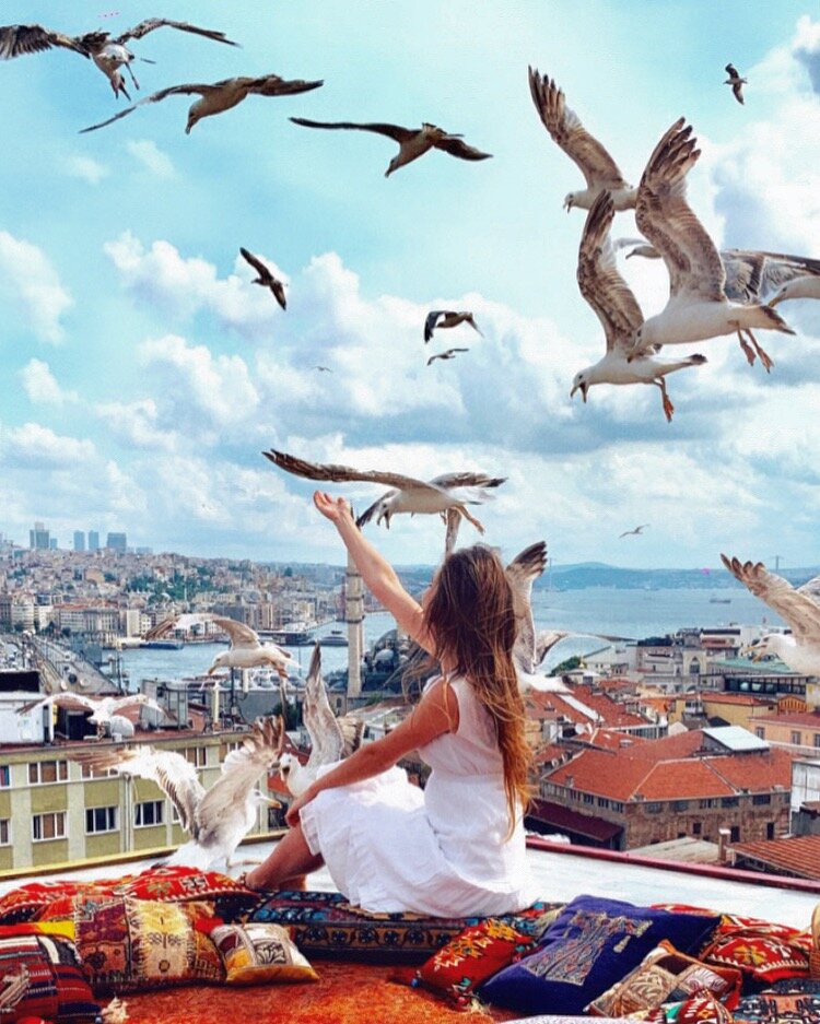 Как найти "ту самую" крышу в Стамбуле и сделать идеальное фото