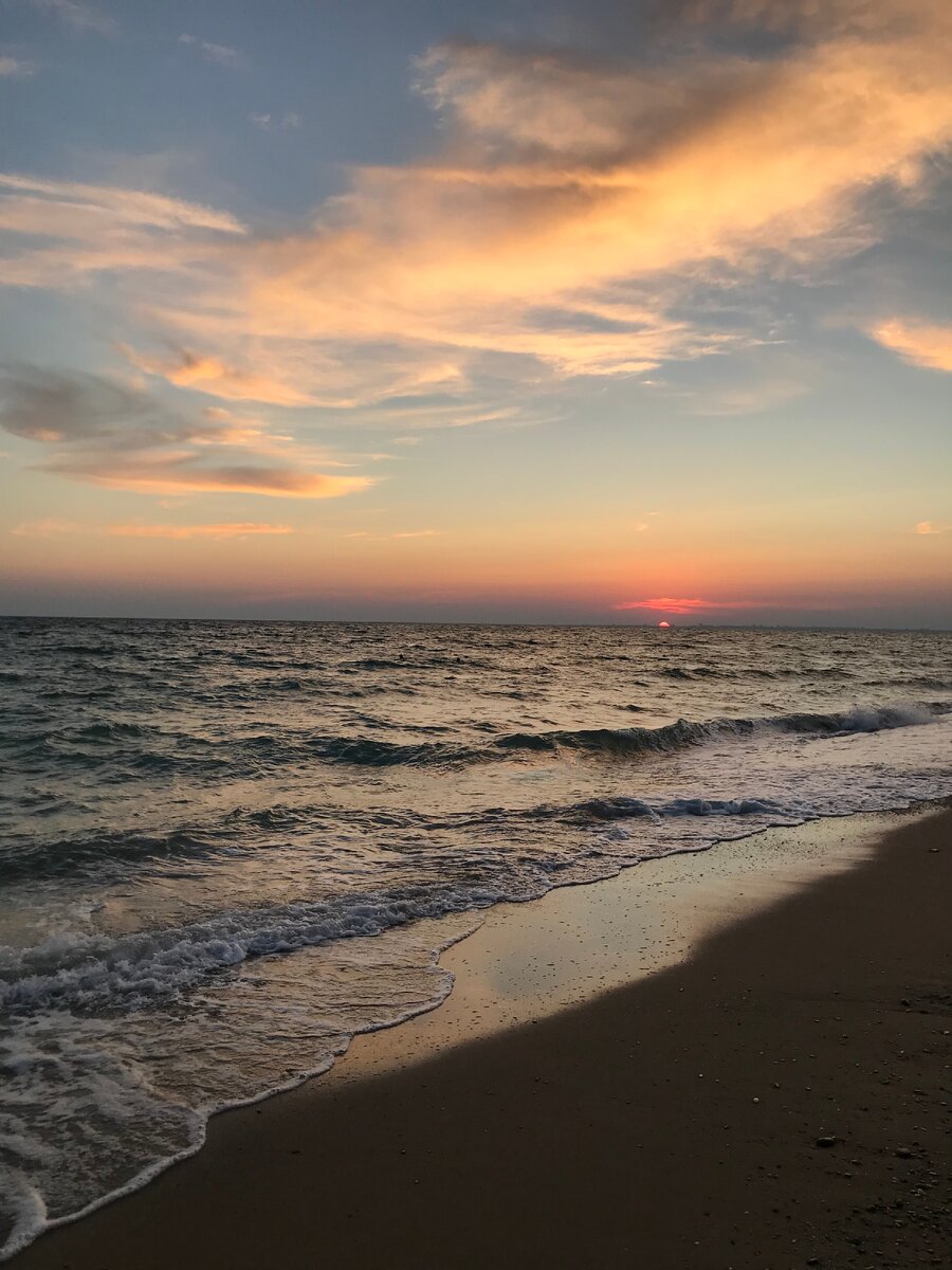 Закат в Саках (фото автора)