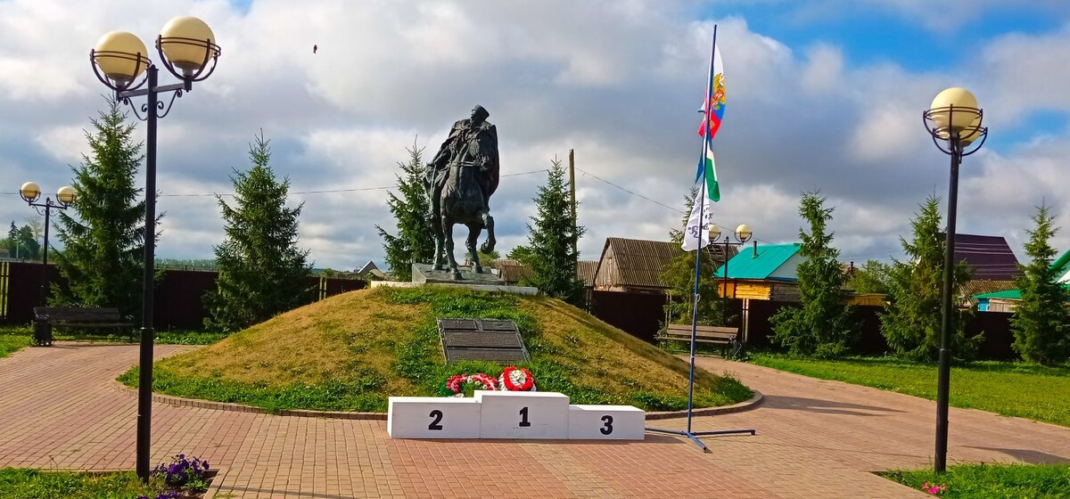 Памятник генералу Шаймуратову М.М