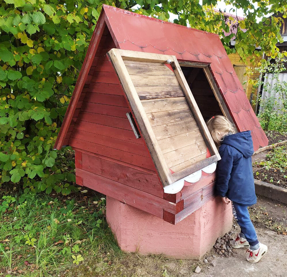 Ок колодца до кулера — смотри в карусели. 