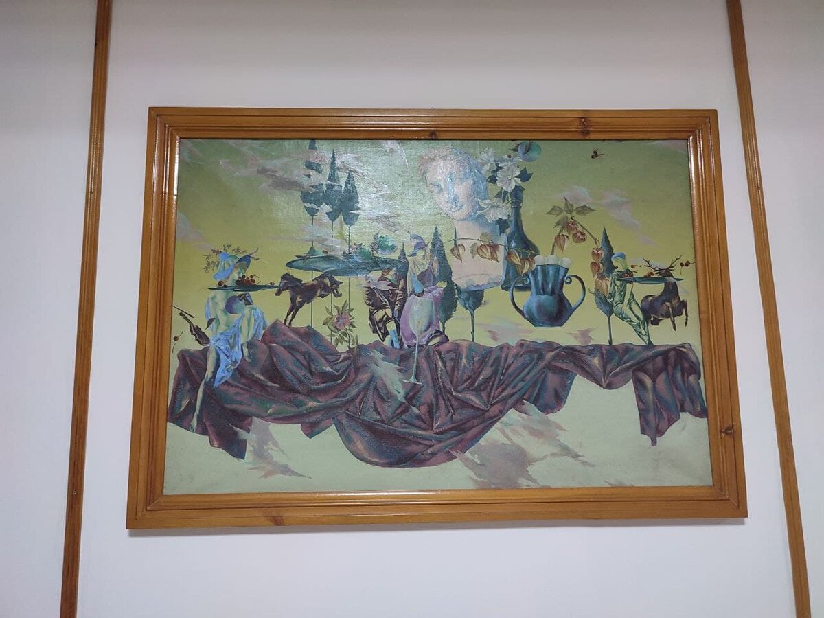 Это не репринт какой. Картина настоящая.