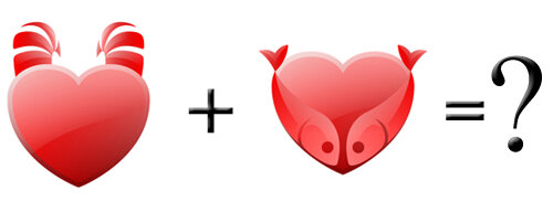 Овен+Рыбы.Рыбы+Овен.