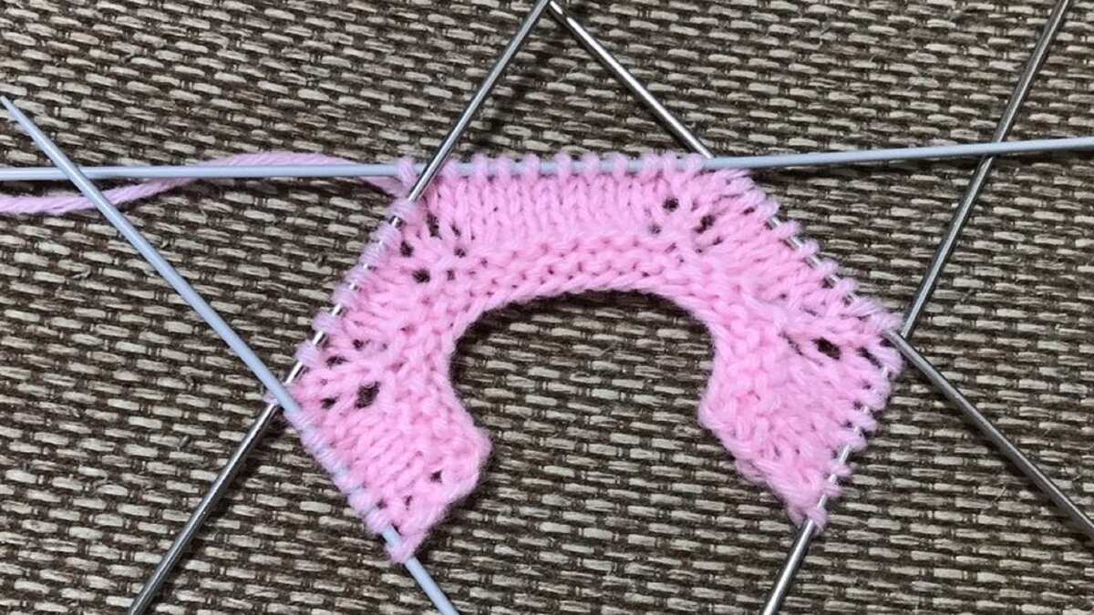 Реглан вяжем