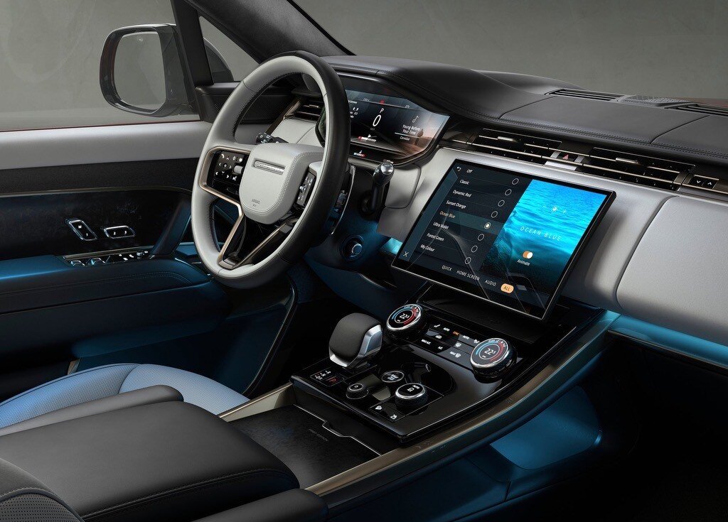Ровер спорт 2023. Range Rover Sport 2022 салон. Range Rover Sport 2023. Новый Рендж Ровер спорт 2022. Range Rover Sport 2023 салон.