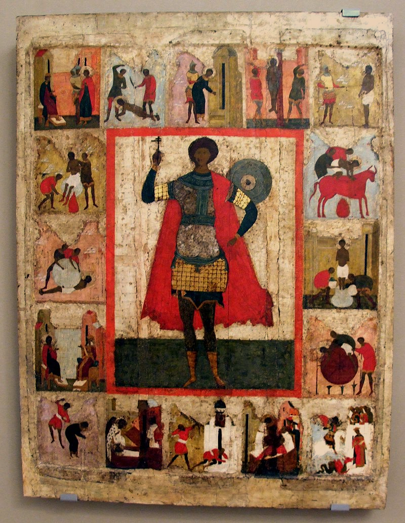 Святой Георгий и пытки, которым его подвергали