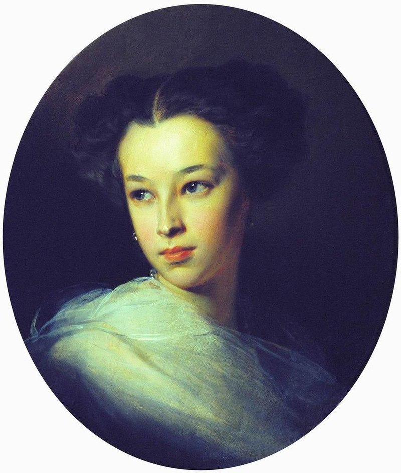 На портрете И. К. Макарова (1849) 