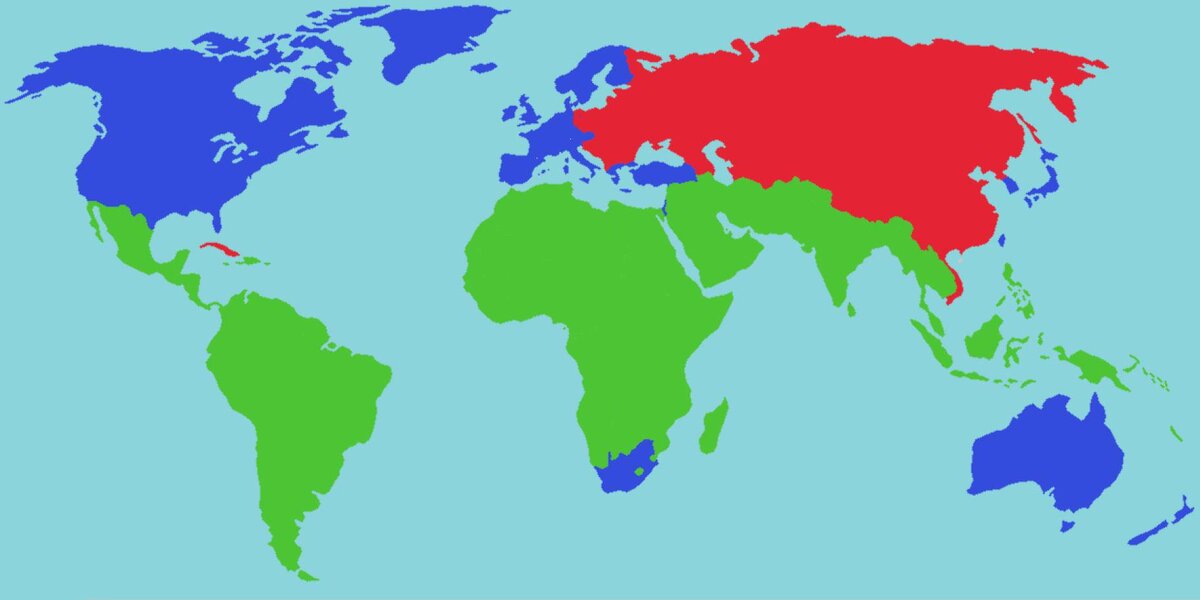 Второй мир страны. Страны третьего мира в холодной войне. 1 Страны мира холодная война. Страны третьего мира карта. Карта первого второго и третьего мира.