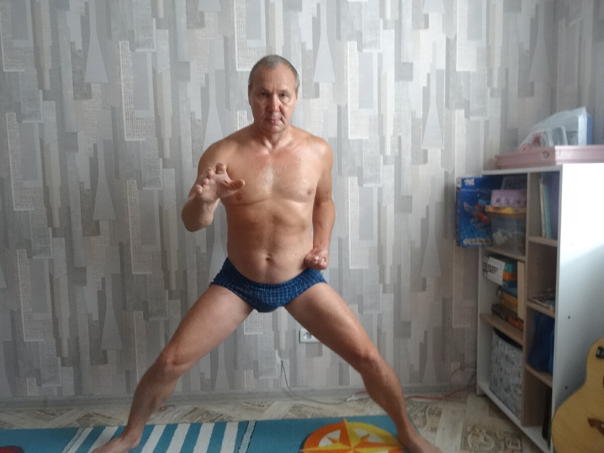 Я в стойке киба дачи