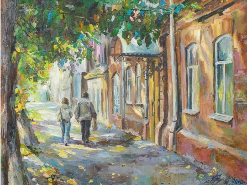 «Старый город. Ульяновск» Художник Ирина . 