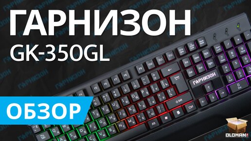 ОБЗОР ГАРНИЗОН GK-350GL | ПЛЮНУЛ НА RAZER ORNATA V3 И STEELSERIES APEX И ВЗЯЛ КЛАВИАТУРУ С ПОДСВЕТКОЙ И АДЕКВАТНОЙ ЦЕНОЙ!!