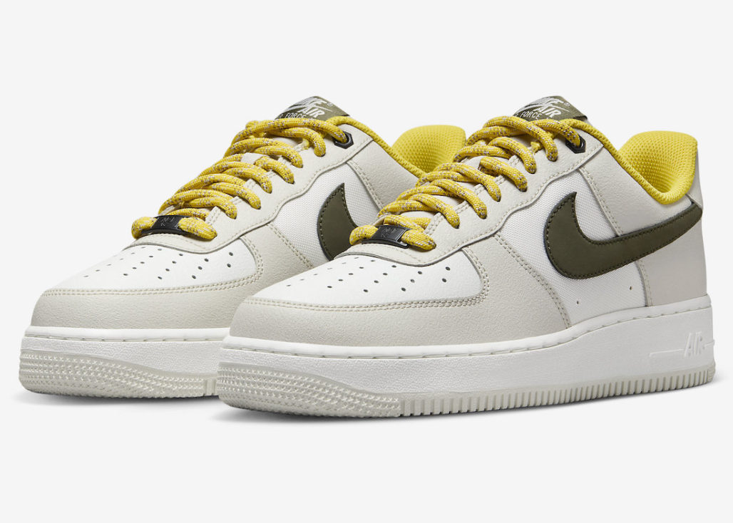 Nike air force 1 pale clearance yellow