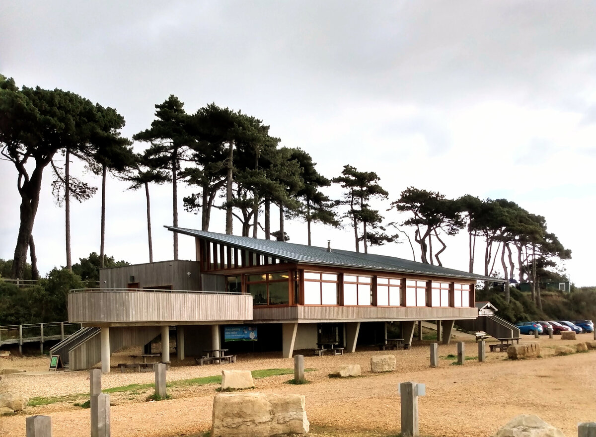 Наше любимое воскресное кафе для завтрака. Пляж Лип (Lepe), Хэмпшир. Фото из личного архива 
