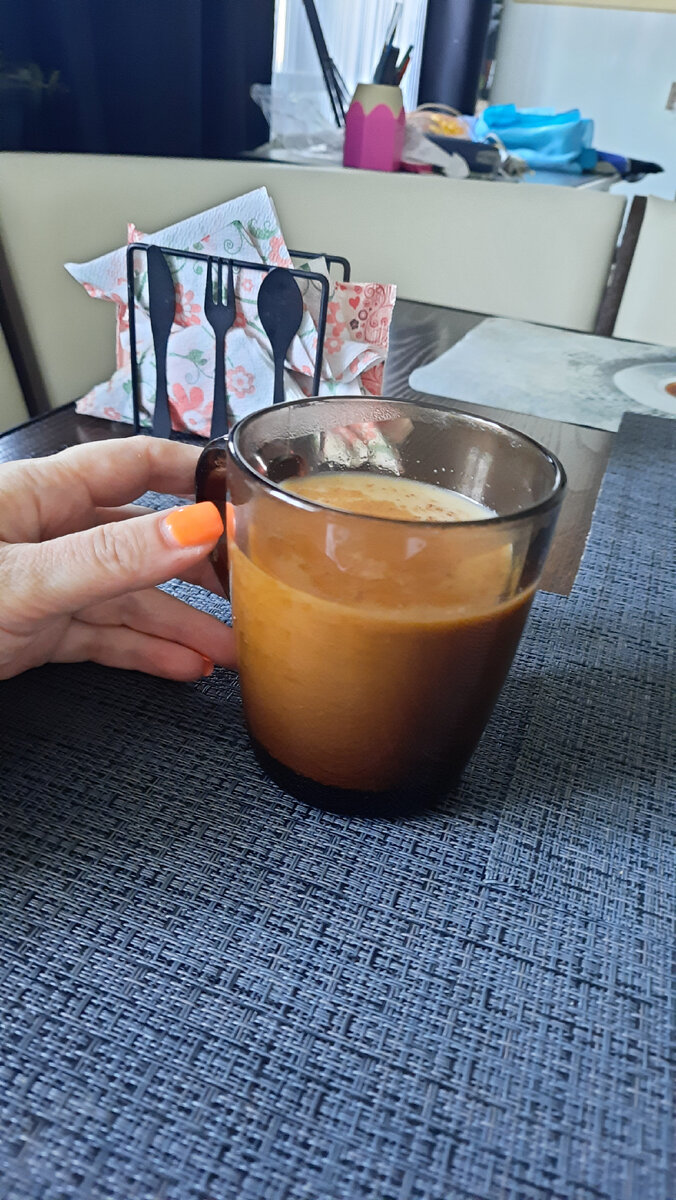 Эта магическая сила кофейка с утра.... 