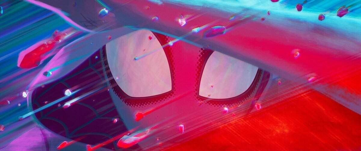 Кадр из фильма - Человек-Паук: Паутина вселенных. 