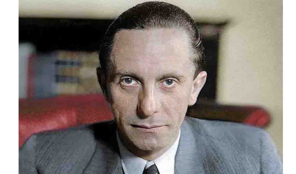 Министр пропаганды  Третьего рейха Пауль Йозеф Геббельс