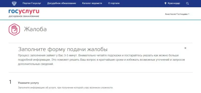 Как подать жалобу на «Госуслугах». Фото: «Выберу.ру»