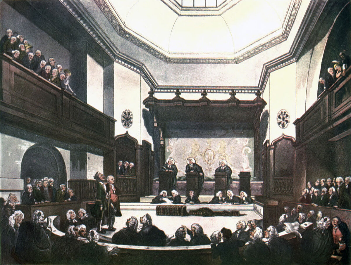 Английский суд XIX века