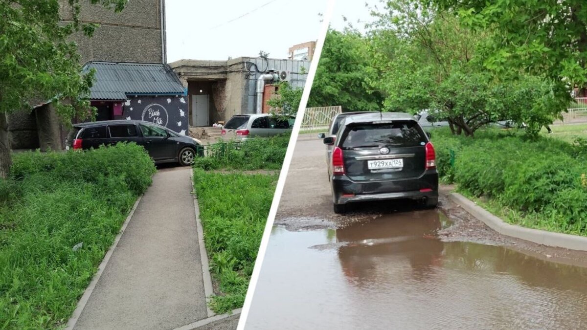     Красноярка разрисовала автомобиль помадой из-за того, что он перекрыл пешеходную дорожку.