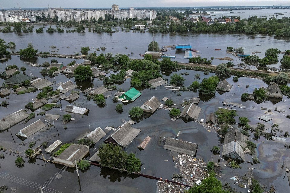 Москва затопления