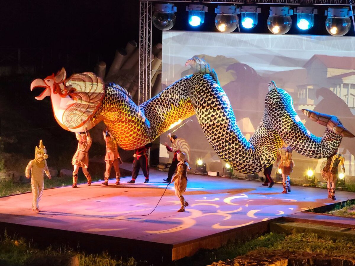 Спектакль «Грифон» // Фото: Олег Древницкий