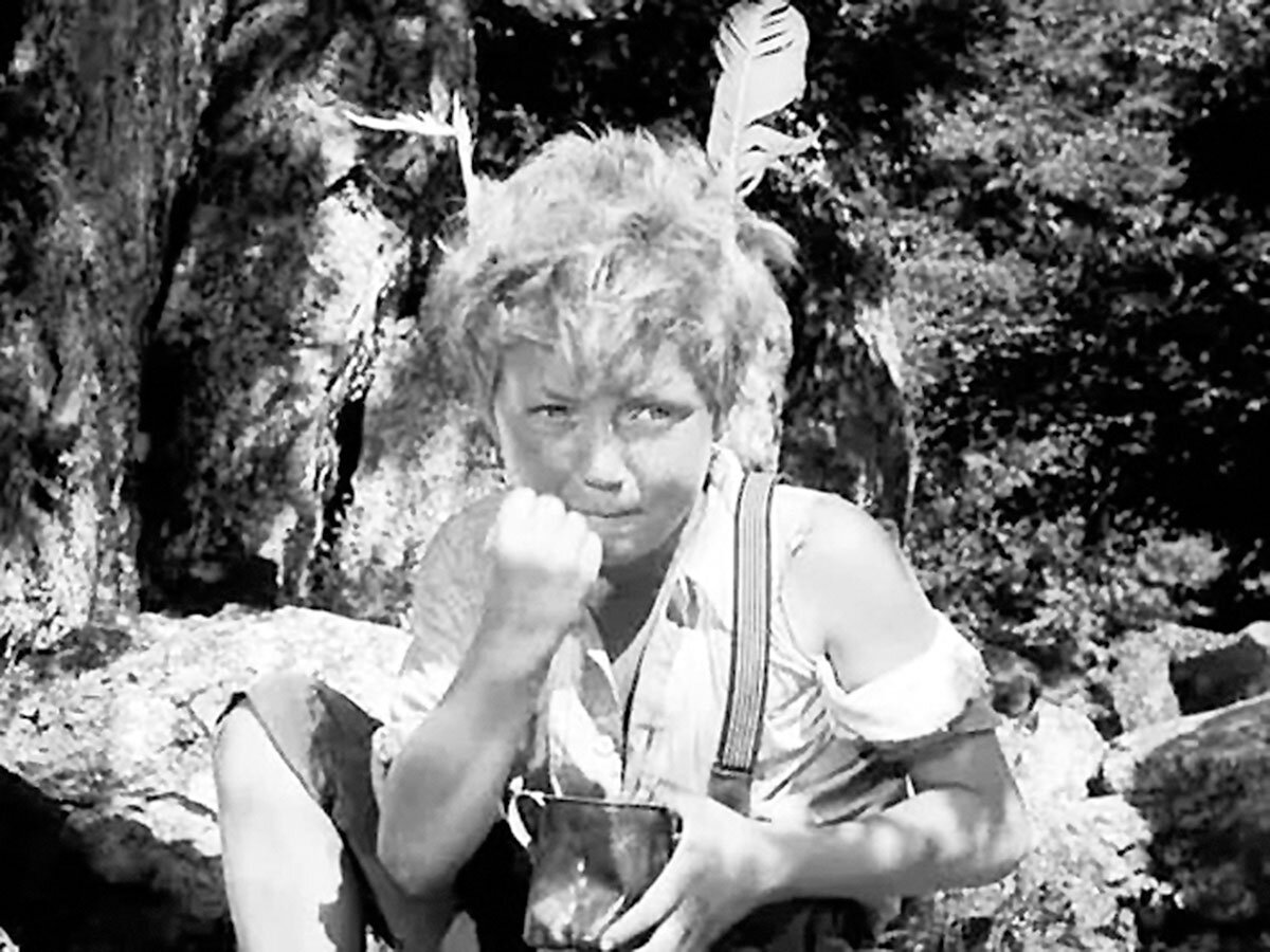 Кадр из фильма "Вождь краснокожих"