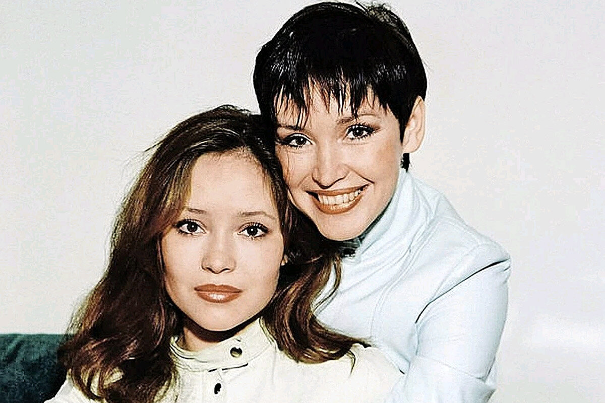    Анна Самохина с мамойСоцсети