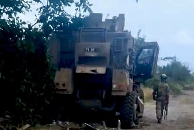    Уничтоженные армией России американские МРАП MaxxPro ©Telegram-канал "Операция Z: Военкоры Русской Весны"