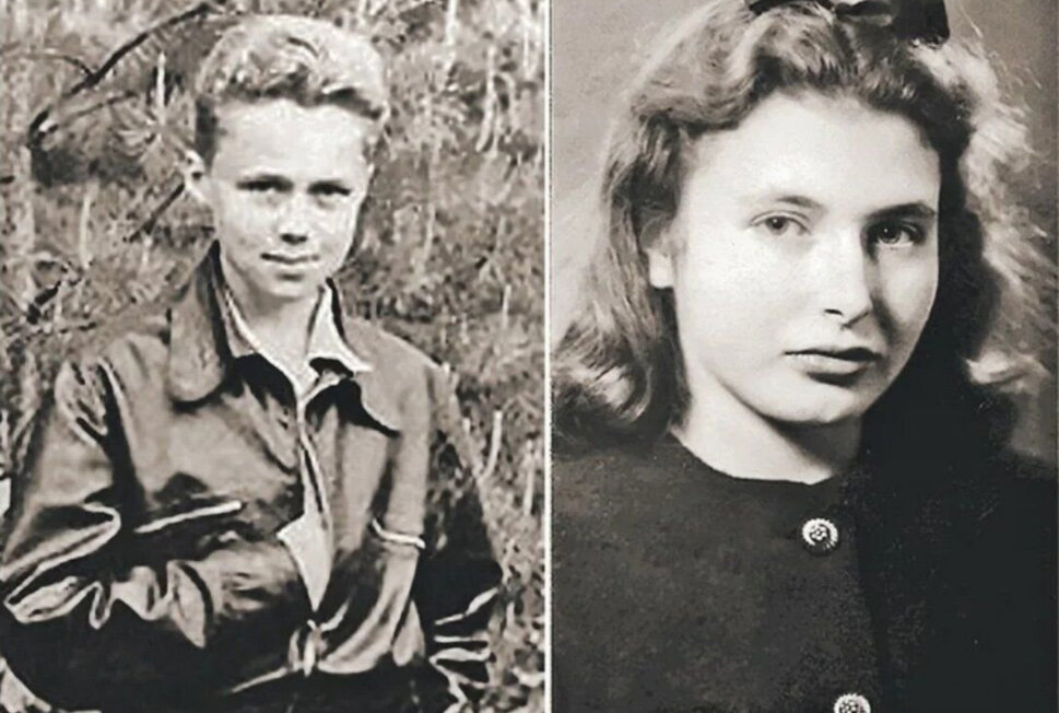 Владимир Шахурин и Нина Уманская. (Исходное изображение найдено на historyyy.ru).