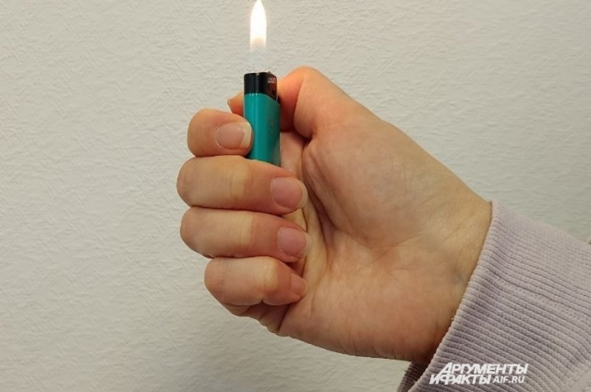    В Прикамье могут запретить продажу газовых зажигалок несовершеннолетним