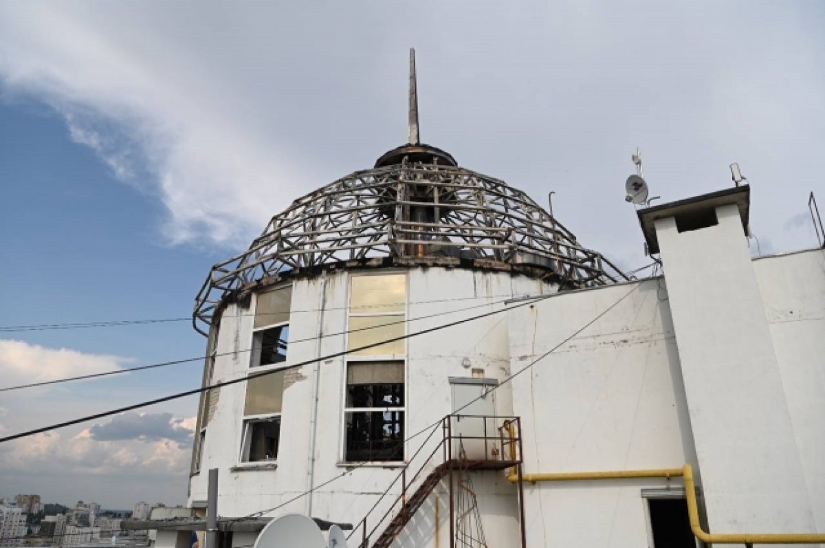    Мэр Белгорода рассказал, как идёт восстановление дома, где произошёл пожар