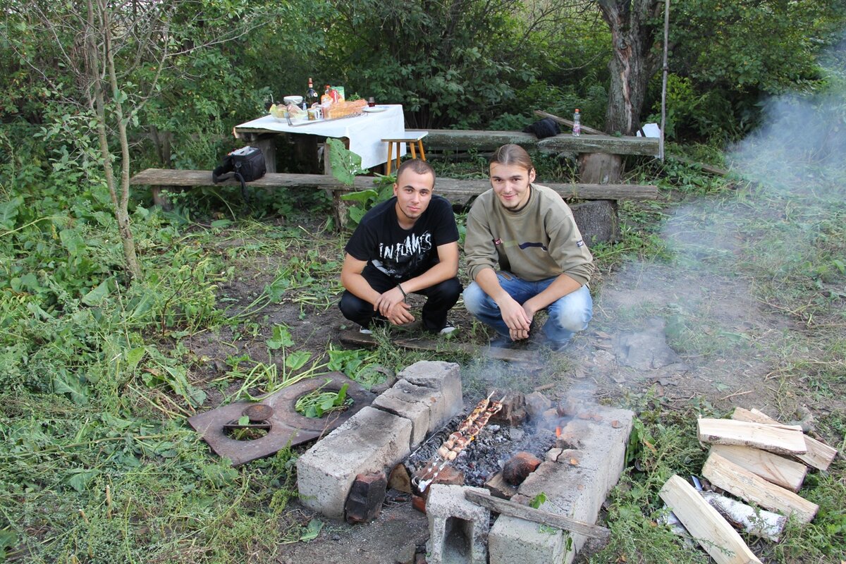 Я и Саша - 2011 год. Только закончили Семинарию.