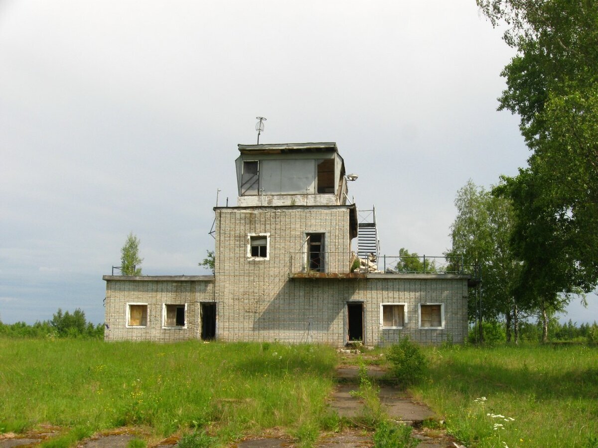 Вот так выглядел КП полигона в 2012 году