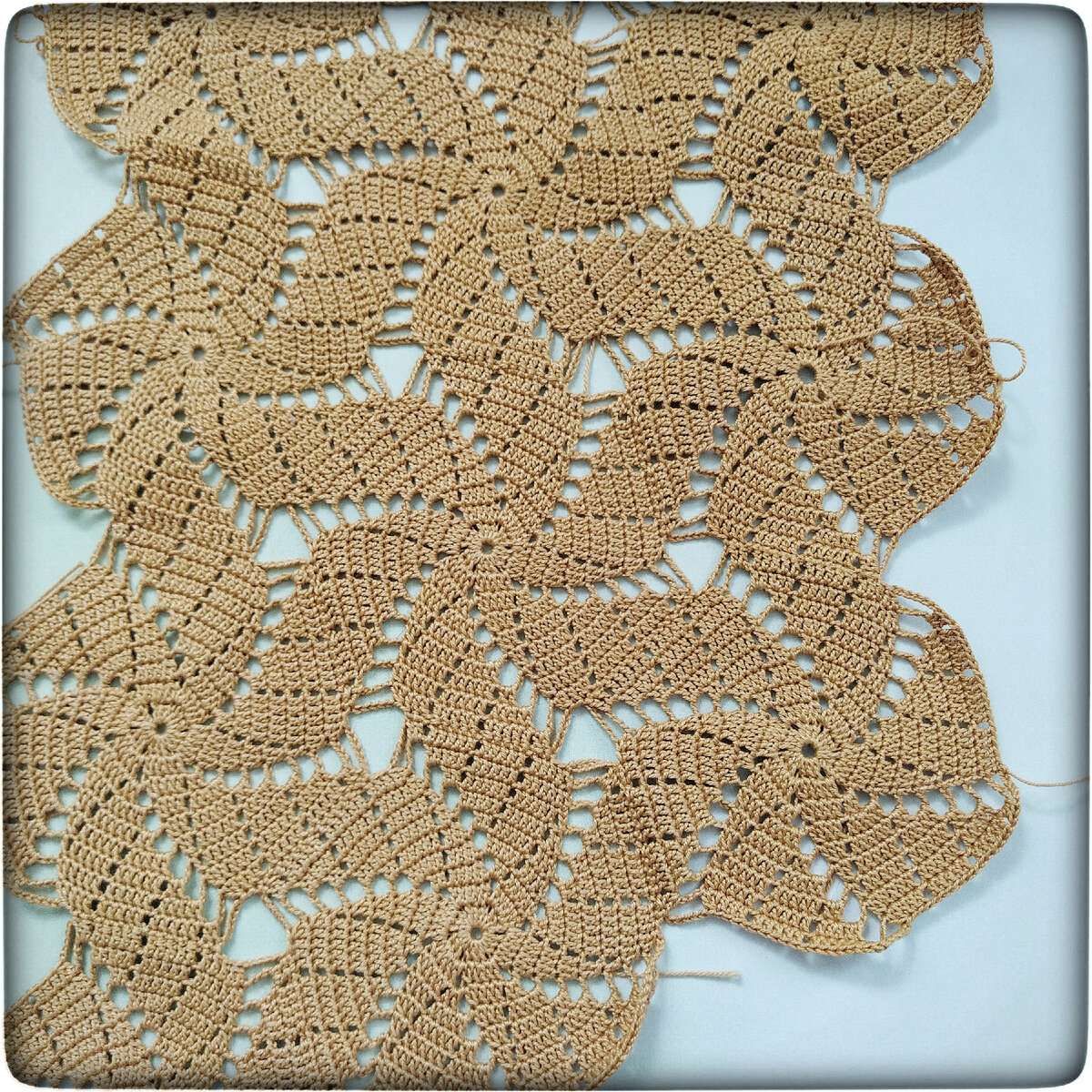 Так выглядит полотно из мотивов