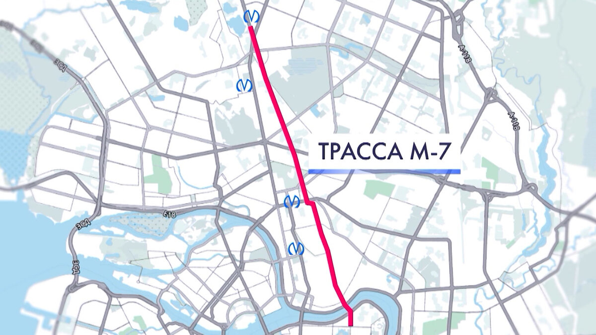 Схема движения грузового транспорта по санкт петербургу