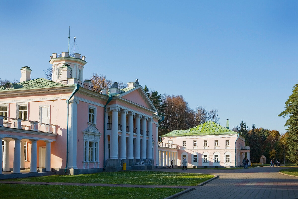 Усадьбы Подмосковья осень