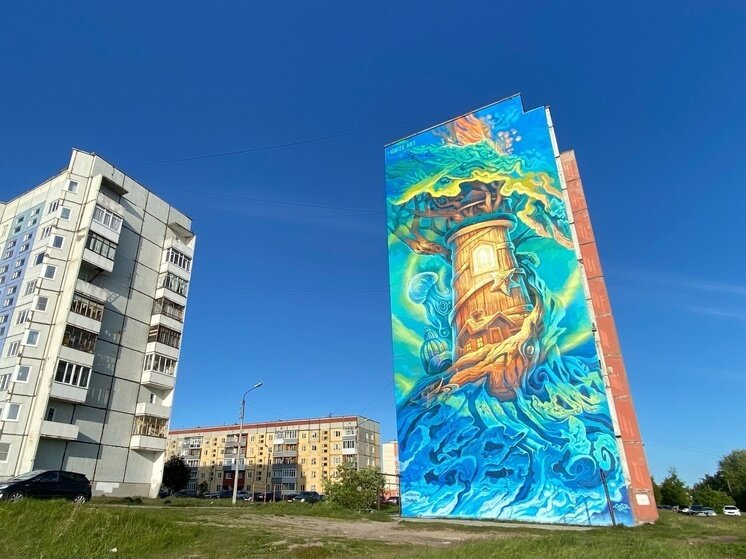 Картины на домах