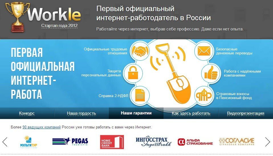 Работа карта вакансий