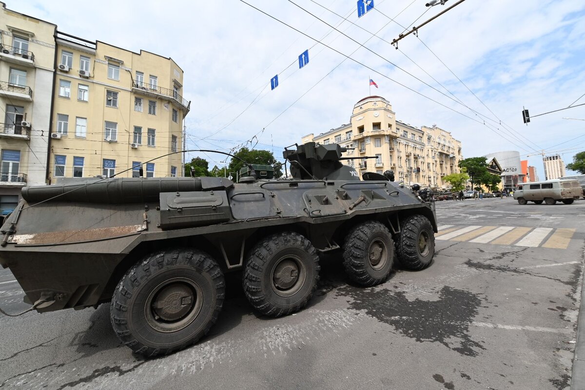    Ситуация в Ростове-на-Дону. 24.06.2023 © Karbinov Anatoly/Global Look Press