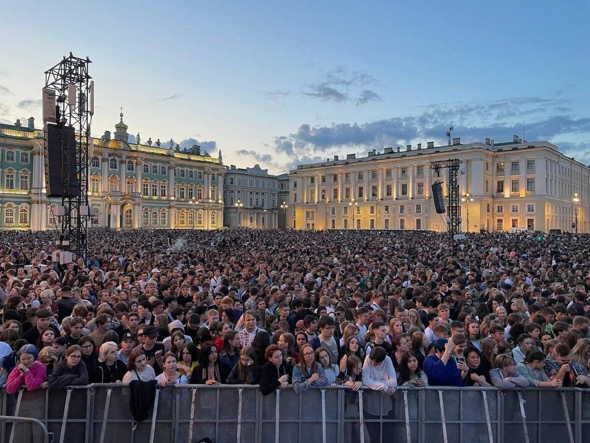 концерт на площади