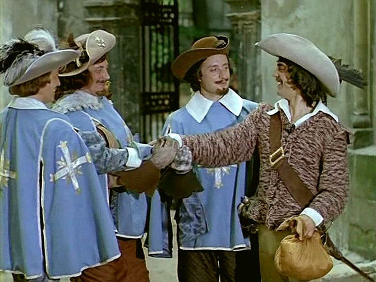 "Д`Артаньян и три мушкетера" 1979 год