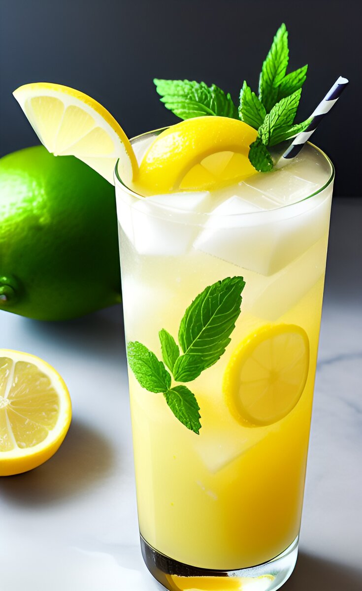 Ячменный лимонад