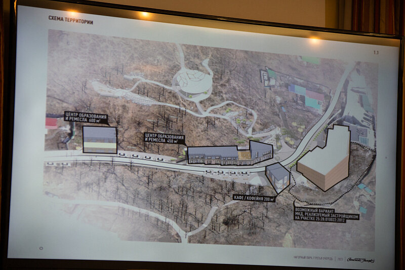 План развития третьей очереди Нагорного парка во Владивостоке