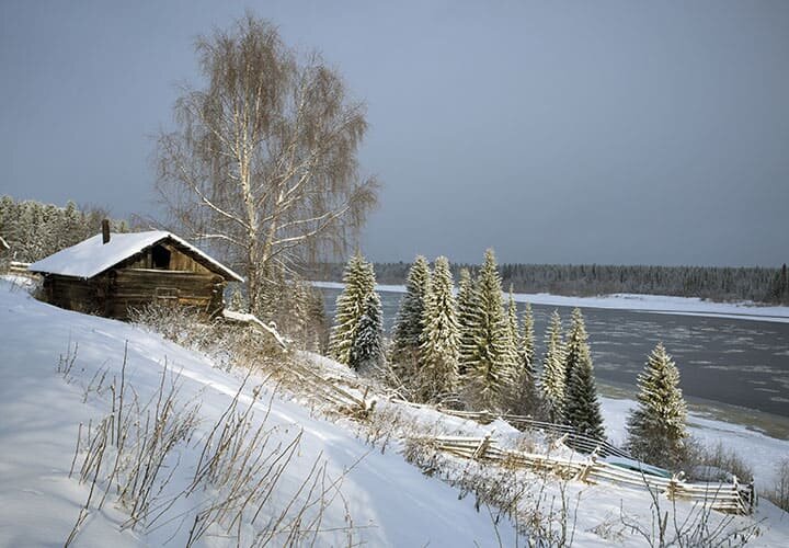 Береги реки Печоры