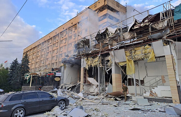    Head of the Donetsk Regional Military-Civil Administration Pavlo Kyrylenko/Reuters